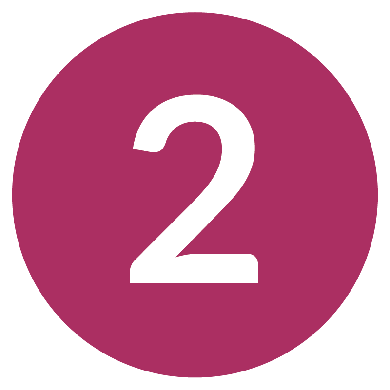 pink number 2 png